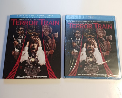 Terror Train Blu-ray/DVD Collector Ed.Scream Factory w/Slipcover. Blu-ray Sealed