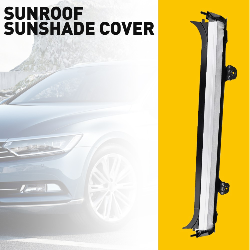Car Gray Sunroof Cover Sunshade Curtain For VW 2010-2014 Golf 2008-09 VW Jetta