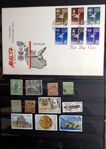 FDC Malta Independence Complete Set US Malta Scandinavia Latin American Stamps - 第 2/9 張圖片
