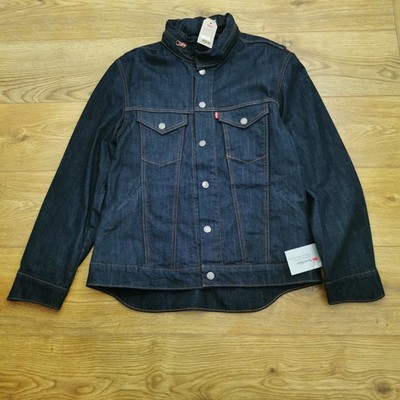 Levi's Commuter Jeansjacke Herren L Large Blau Typ 3 Western Trucker Biker