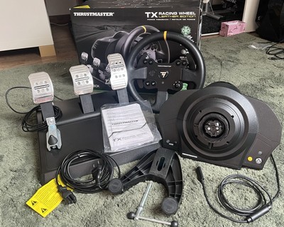 Thrustmaster TX Racing Wheel Leather Edition   Wie neu, mit OVP & Zubehör