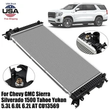 ​Fit 5.3L 6.0L 6.2L Engine Silverado Suburban Yukon XL 2015-2020 Radiator Cooler