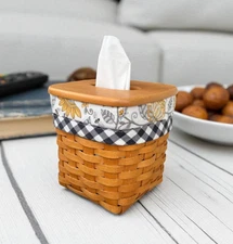 Custom TALL TISSUE LINER for your Longaberger basket ~ Assorted Fabric Selection