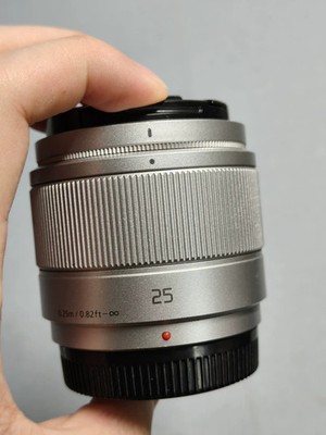 Panasonic H-H025K Lumix G 25mm F1.7 ASPH Lens For Micro 4/3