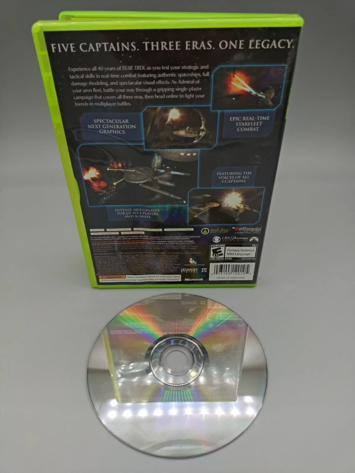Star Trek: Legacy (Xbox 360) Very Good Condition - Image 2 of 2