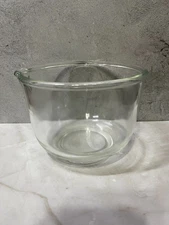 Sunbeam Vista Mixmaster - Replacement 4 3/4" tall Glass Glasbake Work Bowl