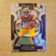 2025 Panini Select Jaylin Lane Silver RC #89 Washington Commanders