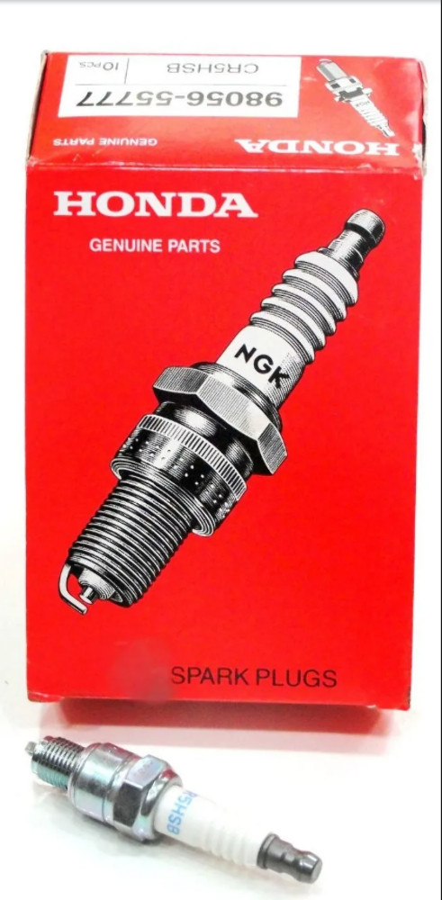 QTY 2  90-24 Honda EU2000i GX120 TRX90 Plug NGK CR5HSB OEM NEW 98056-55777
