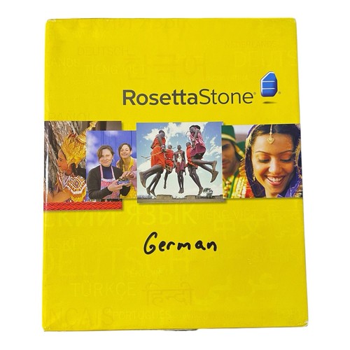 Rosetta Stone German Duetsch Level 1-3 Version WIN/MAC CD-ROM 2010 - Picture 1 of 6