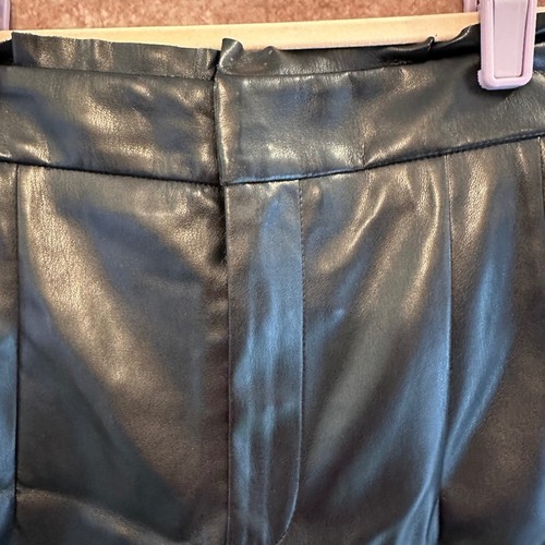 Tart Collection Azalea PU Leather Shorts - Black - size M - Picture 7 of 16