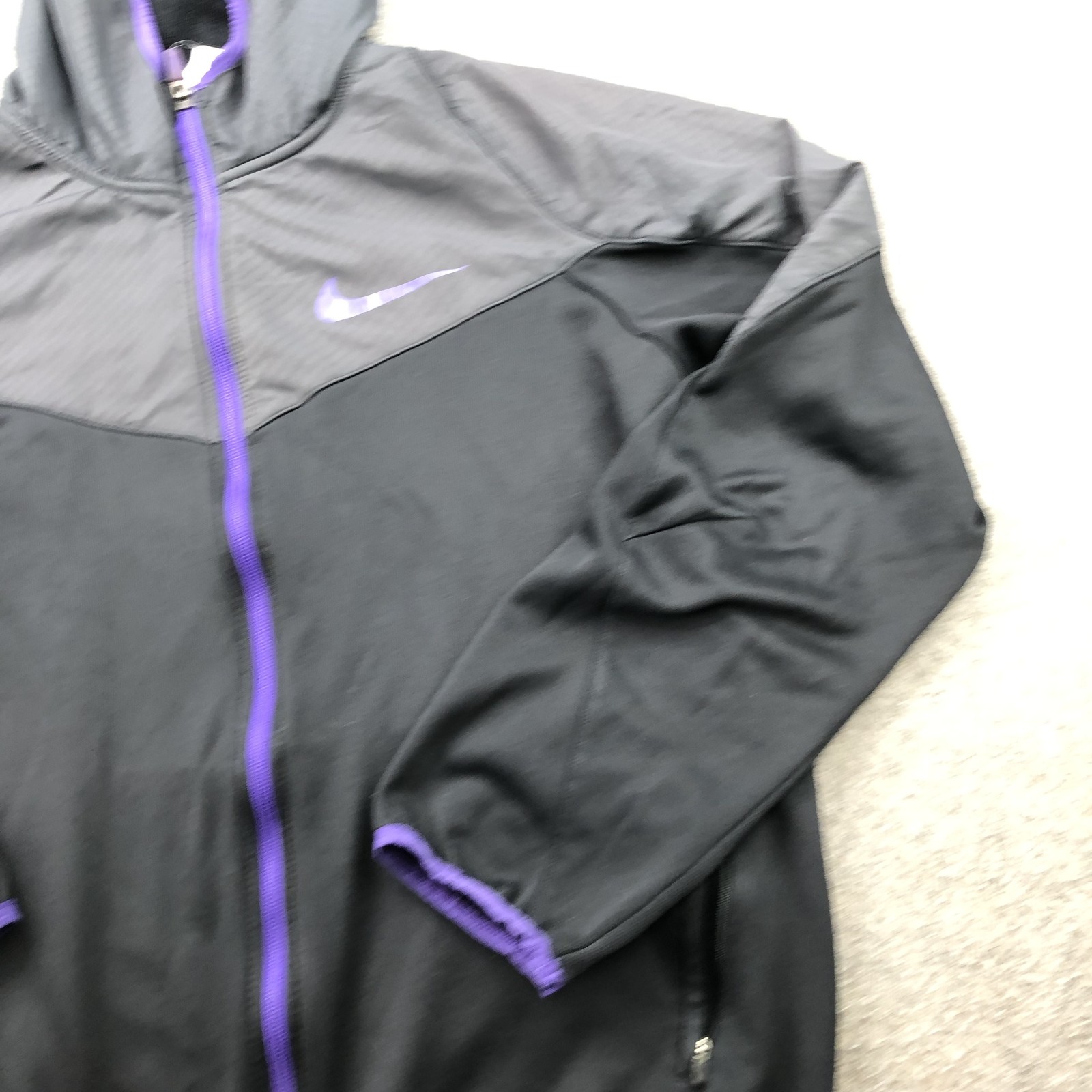 SACAI X NIKE Nike Giacca Donna Grande Therma Fit Full Zip Cappuccio Allenamento Atletico Pullover