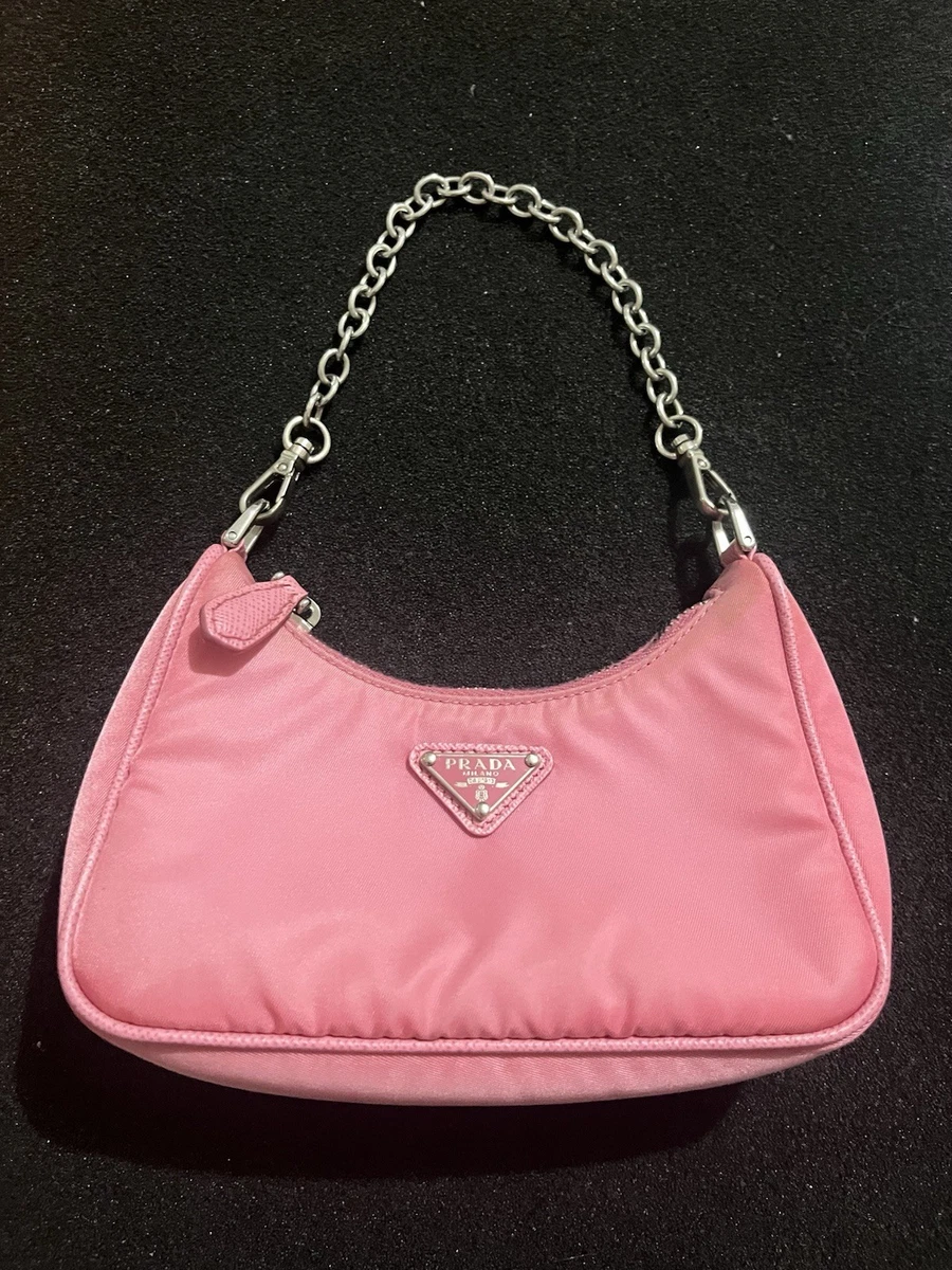 PRADA PINK BAG 値下げ⬇️ Alabaster Pink Re-Nylon Prada Re-Edition 2000 mini-bag | PRADA