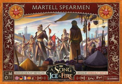 CMON - A Song of Ice & Fire - Martell Spearmen, Speerträger von Haus Martell