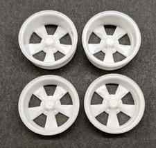 Resin 1/24 Keystone Klassic Kustomag Wheels - Staggered Offset Street Set