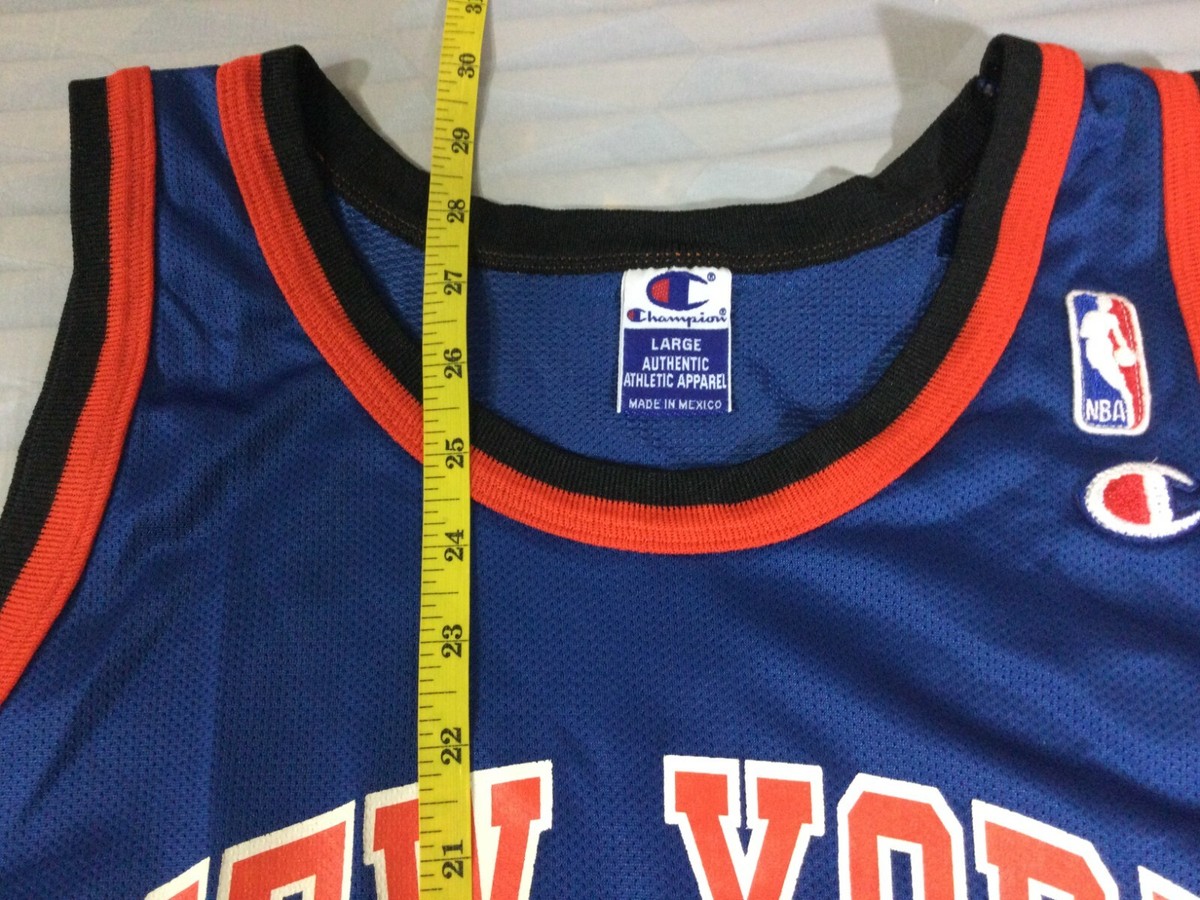Vintage New York Knicks Latrell Sprewell #8 Basketball-NBA