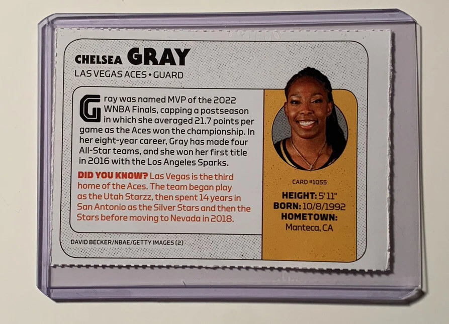 CHELSEA GRAY RARE 2023 Sports Illustrated for Kids SI #1055 WNBA LAS VEGAS ACES - Image 2 of 2