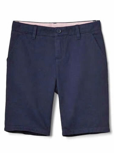 Gap Kids Girls Navy Twill School Uniform Bermuda Shorts 6 $20 NWT