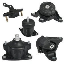 5pc Engine Mount Kit for 08-12 Honda Accord 2.4L Motor, Automatic Transmission