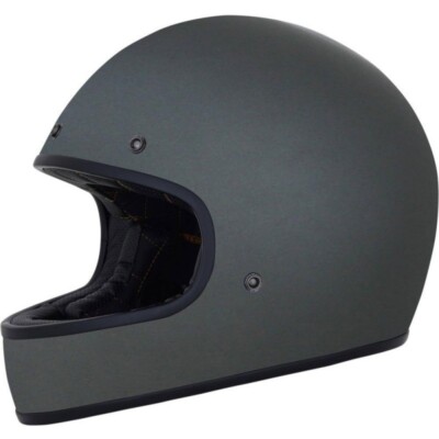 CASCO HELMET AFX FX-78 Vintage In Fibra Mono Titanio Opaco SCRAMBLER TG L