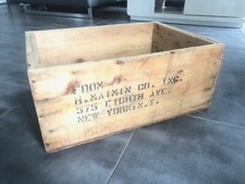 Caisse militaire ancienne en