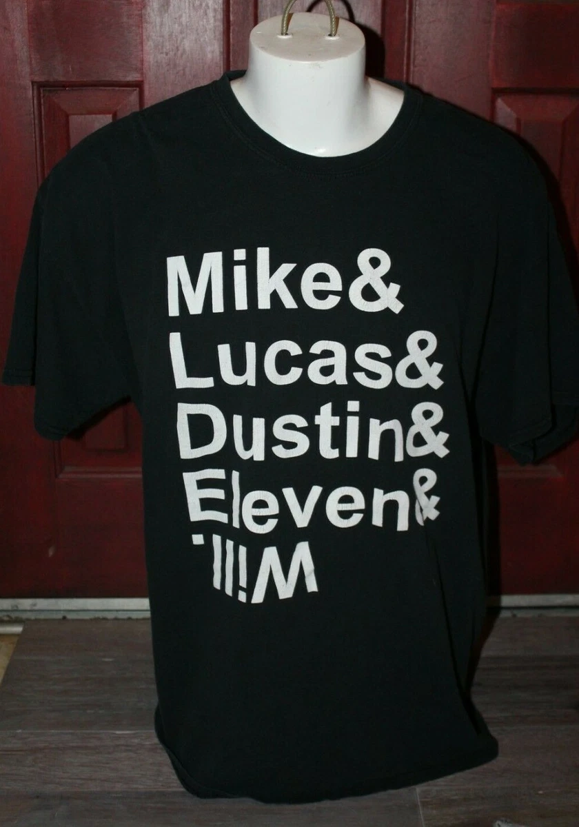 Stranger Things T Shirt MIke Luca Dustin Eleven Will TV