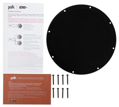 (2) Polk Audio DB1042DVC 10” 2100w Car Audio Subwoofers+Sealed Sub Box Enclosure - Picture 7 of 10