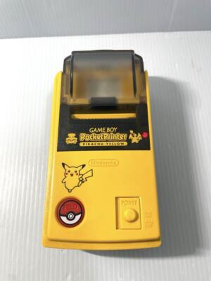 Nintendo GameBoy Pocket Printer Pikachu MGB-007 Yellow Version