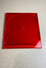 Pack of 25 Red Single CD Jewel Cases