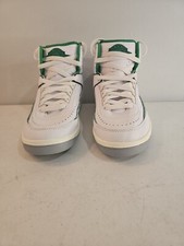 Nike Air Jordan 2 Retro GS Size 5.5Y White Lucky Green Sail DQ8562 103