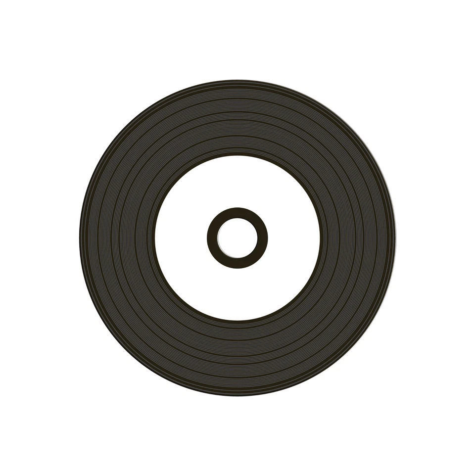 MR226] 50 x Mediarange CD-R vinyl printable, black dye Bedruckbar 52x Rohling - Bild 3 von 4