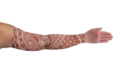 DAISY DARK Compression Sleeve by LYMPHEDIVAS, Gauntlet Option ANY SZ & LEVEL New