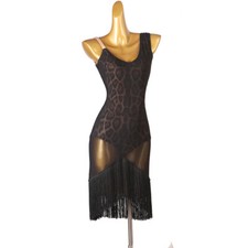 Ballroom Women's Latin Rumba Tango Salsa Samba Competition Dance Dress LQ303