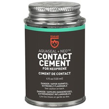 Wetsuit Drysuit Neoprene Seal Cement Waterproof Repair - 4 oz Black