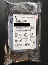 Genuine Factory Sealed HP Portable USB-C Hub TPA-U001H m93490-001 - Dual 4K