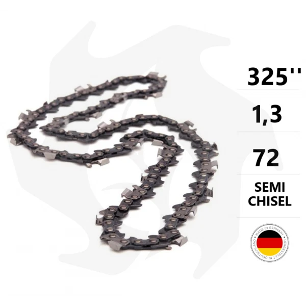 Catena Per Motosega Passo 325 - 86 Maglie, Spessore 1,5 Mm - Ricambio Generico Nuovo