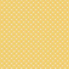 Finding Wonder Twinkle Tiny Yellow  Floral Fabric Poppie Cotton by Half Yard