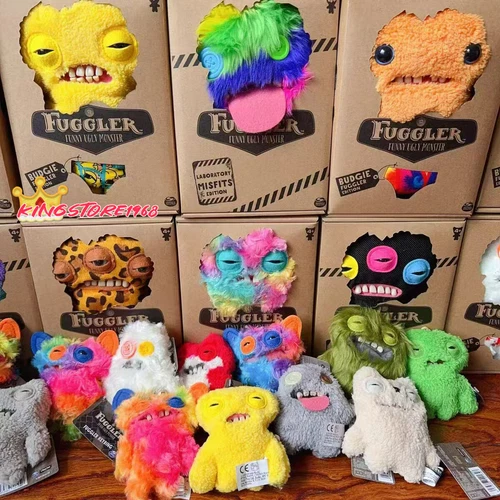 Fuggler Funny Ugly Monster Doll Old Tooth Soft Stuffed Plush Toys Hot Gifts - Picture 1 of 33