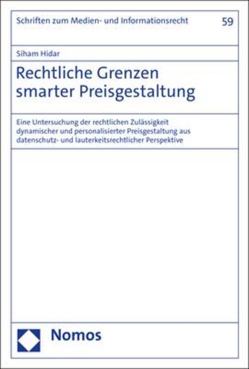 Thumbnail - Rechtliche Grenzen Smarter Preisgestaltung Siham Hidar