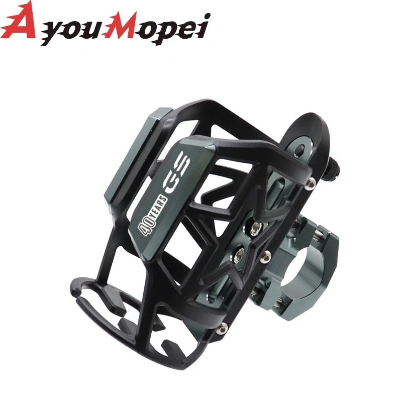 Beverage Water Bottle Drink Cup Holder Stand For BMW R1200GS R1250GS Adventure - Image 2 of 4