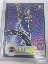 JOEL EMBIID 2020-21 DONRUSS OPTIC BASKETBALL T-MINUS 3, 2, 1 Purple Holo SP