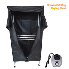 Séchoir sérigraphie pliable portable 110V 1200W 20"x16" 122F-158F minuterie