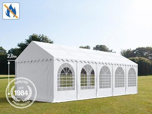 Details zu TOOLPORT Partyzelt 4x10m Festzelt PROFESSIONAL 2m PVC 550gm2 weiß feuersicher Details zu TOOLPORT Partyzelt 4x10m Festzelt PROFESSIONAL 2m PVC 550gm2 weiß feuersicher