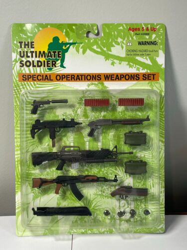 1997 The Ultimate Soldier SPECIAL OPERATIONS WEAPONS Set 21st Century 1/6
