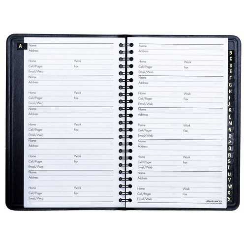 At-A-Glance 80-LP11-05 Large Print Telephone Address Book, 5-1/2 x 8-1/2" - Picture 2 of 8