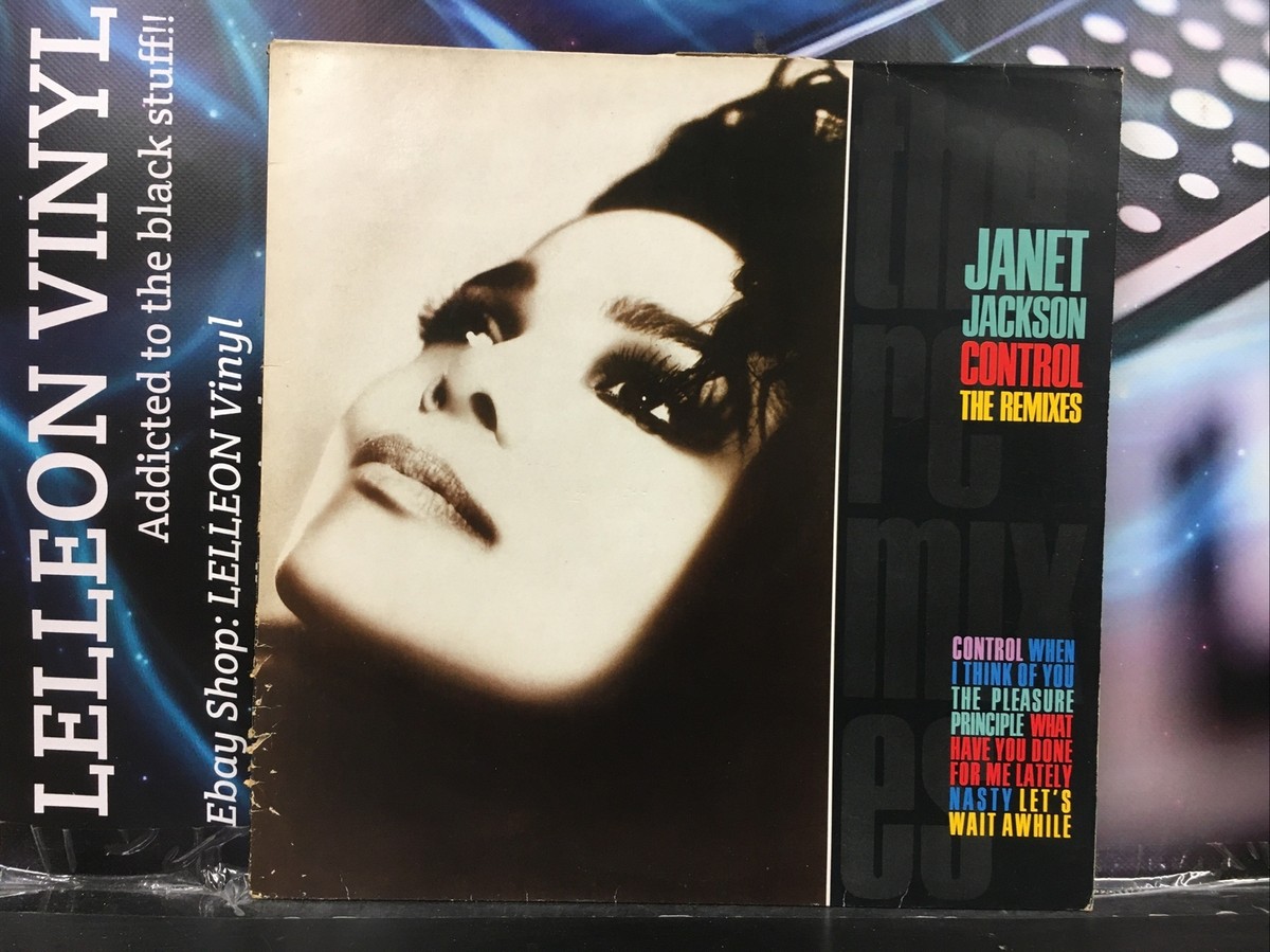 Janet Jackson Control The Remixes LP Album Vinyl Record MIXLP1 A1 