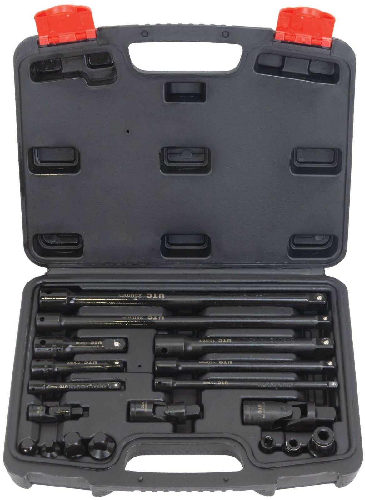 Impact Socket Extension Bar Accessory Kit Adapter Set U-Joints 1/4"" 3/8"" 1/2""dr