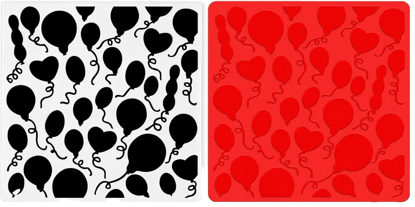 Hearts Cardmaking & Scrapbooking Embossing Stencils