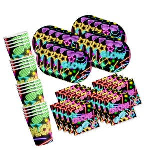 Party Bags Motorcycle Biker Birthday Party Supplies Set Plates