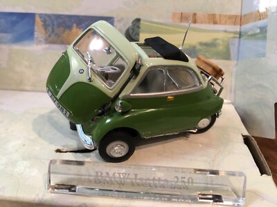 maroji BMW Isetta 250 ミニカー BMW Isetta 250 1959 Blue Grey 1:12 – Norev