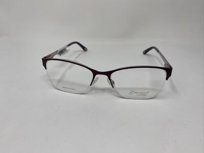 EMOZIONI BY SAFILO EM 4407 OQ5 PURPLE GOLD FLEX HINGE 53/17/140 Eyeglasses !P63